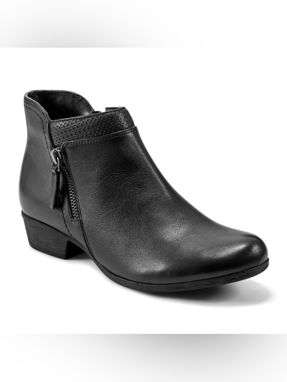Rockport Women's Carly Leather Bootie- Wide Width 7 W